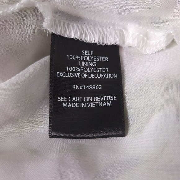 Torrid Womens Blouse Plus Size 5X (5) Floral Sheer Short Sleeve Top Lace Trim - Picture 6 of 7